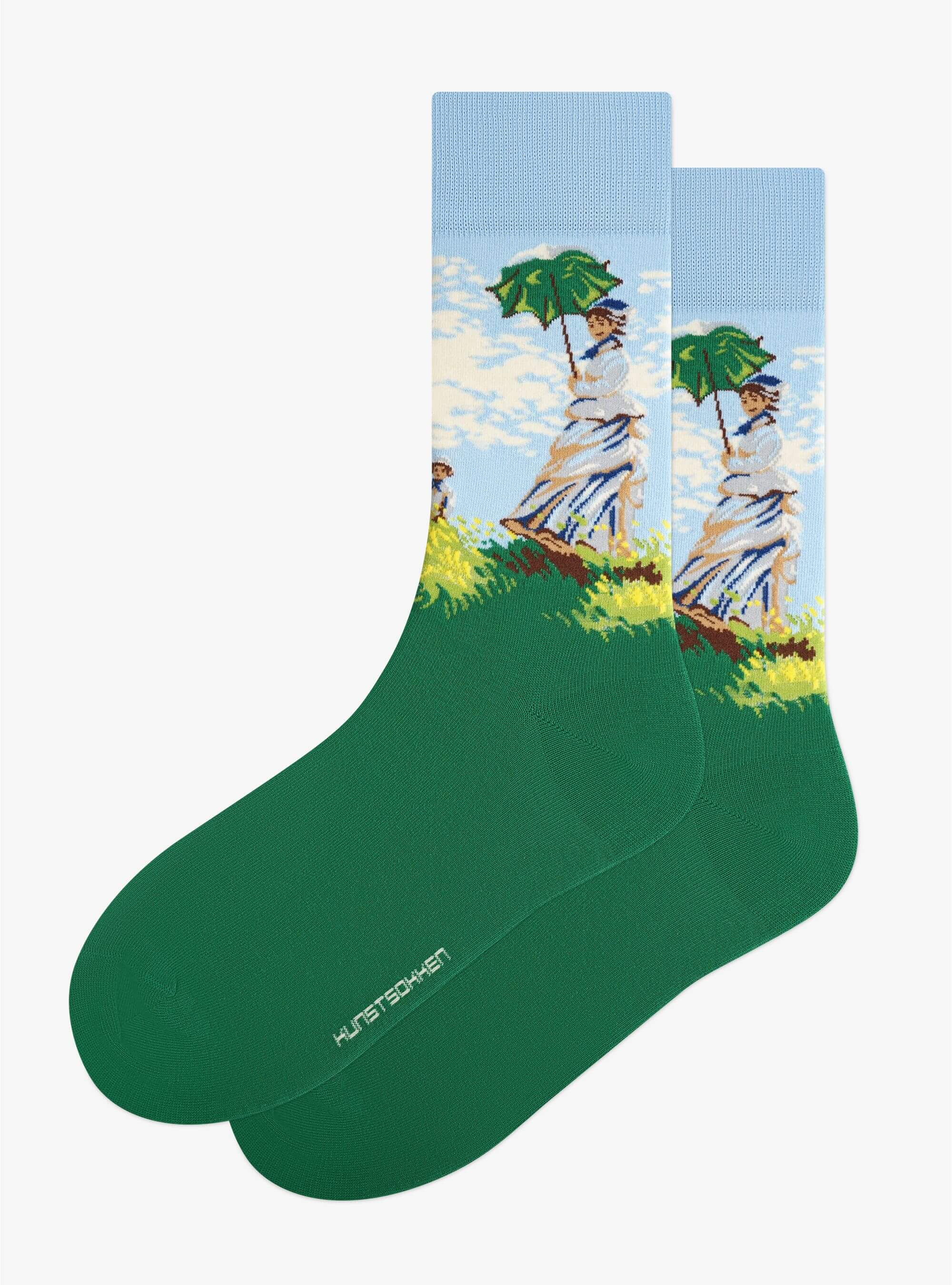 Vrouw met een parasol