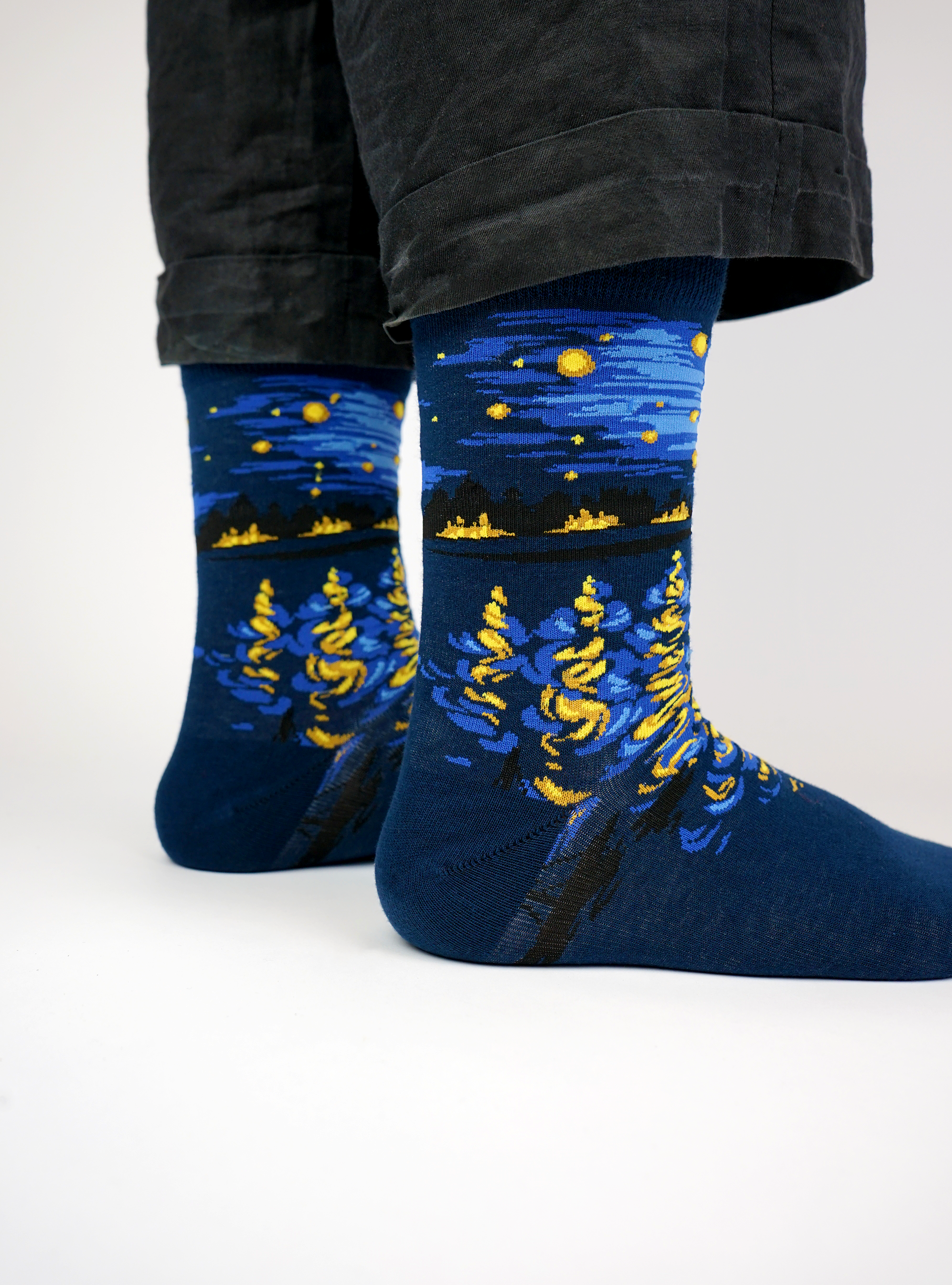 Sterrennacht boven de Rhône